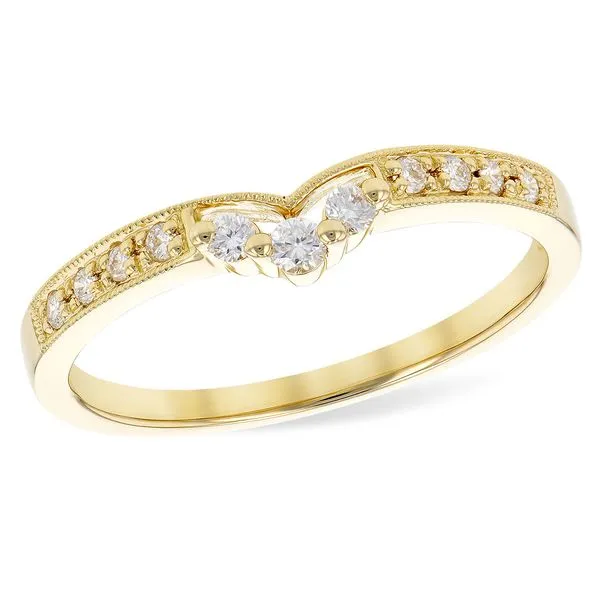 Yellow Gold Matching Diamond Band Meigs Jewelry Tahlequah, OK