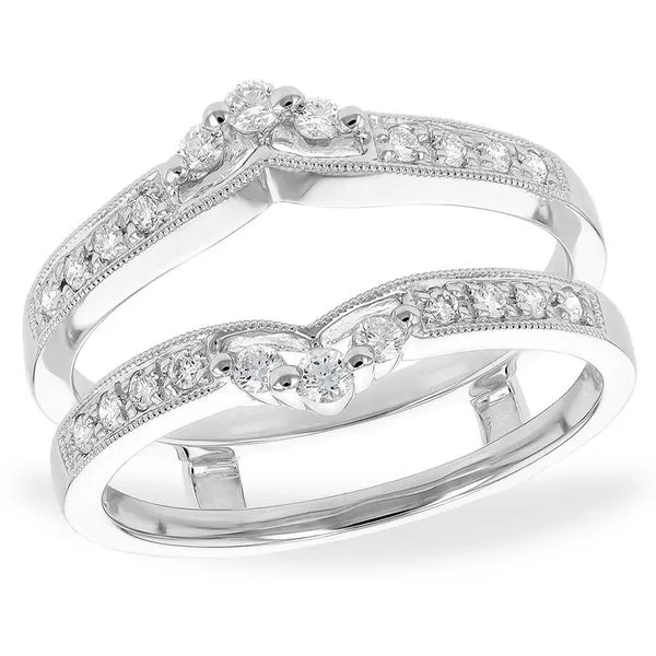 White Gold Diamond Ring Guard Meigs Jewelry Tahlequah, OK