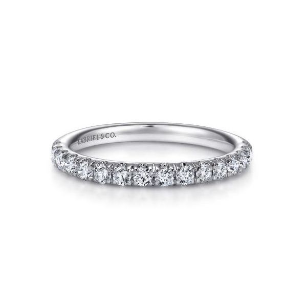 14K White Gold Diamond Wedding Band Meigs Jewelry Tahlequah, OK