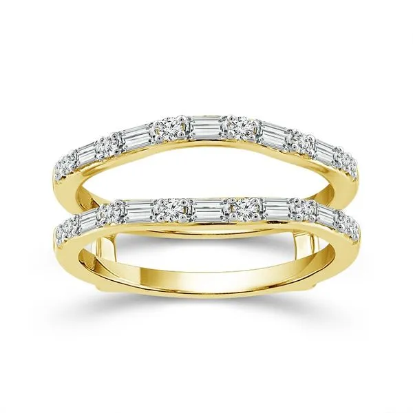 Yellow Gold Diamond Ring Guard Meigs Jewelry Tahlequah, OK