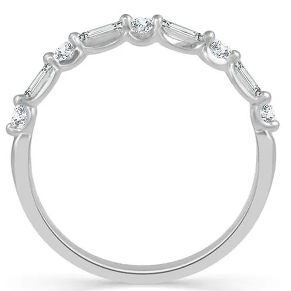 White Gold Diamond Band Image 3 Meigs Jewelry Tahlequah, OK