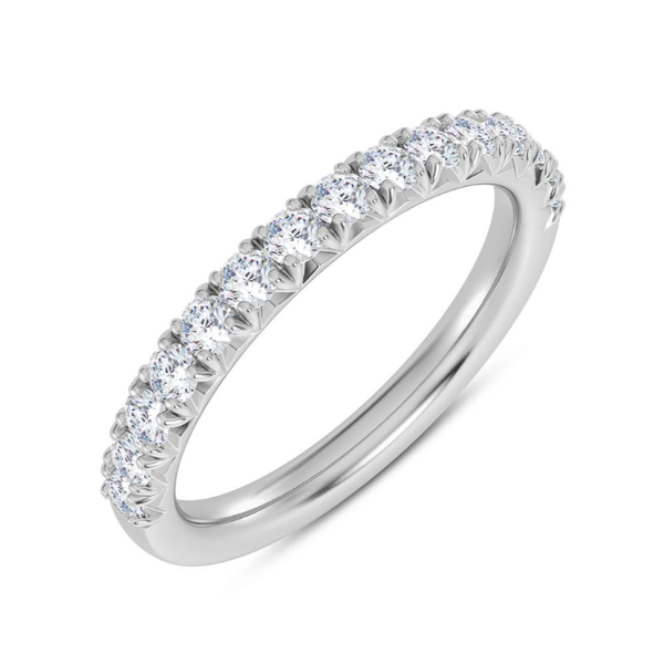 14K White Gold Anniversary Band Ring Meigs Jewelry Tahlequah, OK