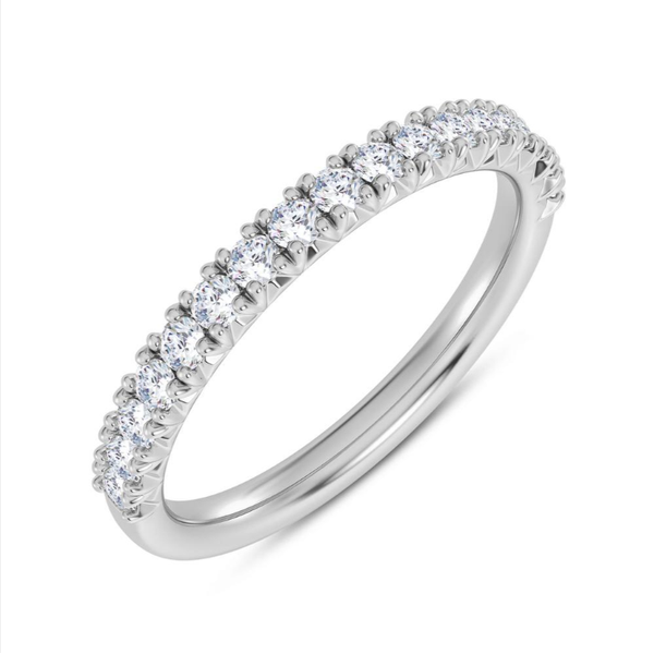 14K White Gold Anniversary Band Ring Meigs Jewelry Tahlequah, OK