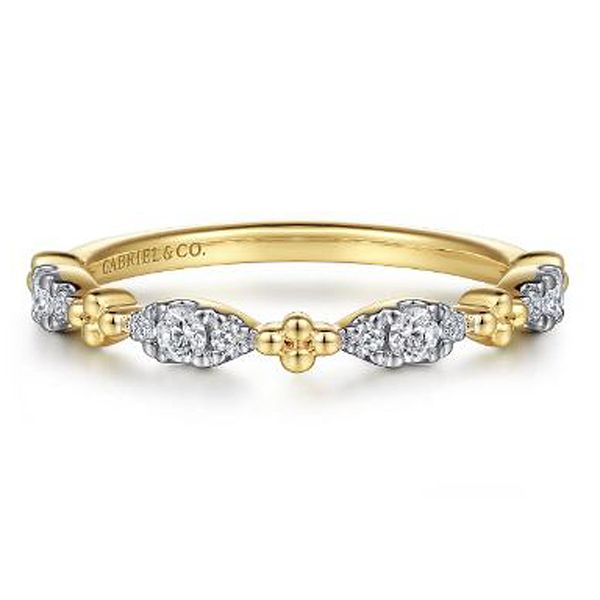 14K Yellow Gold Anniversary Band Ring Meigs Jewelry Tahlequah, OK