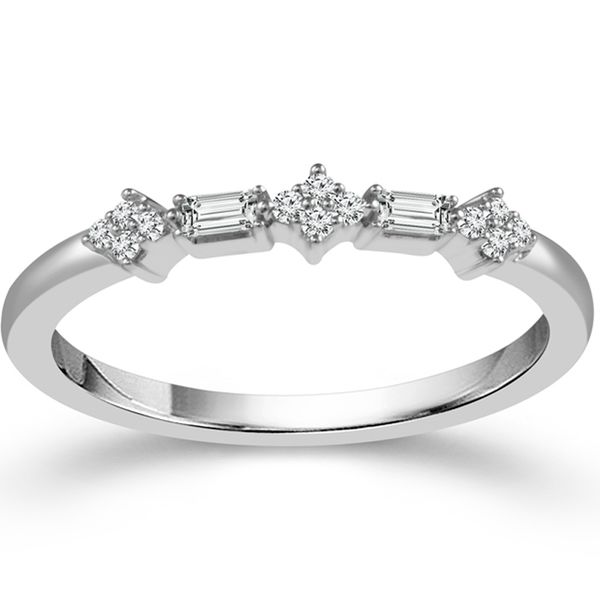 10K White Gold Anniversary Band Ring Meigs Jewelry Tahlequah, OK