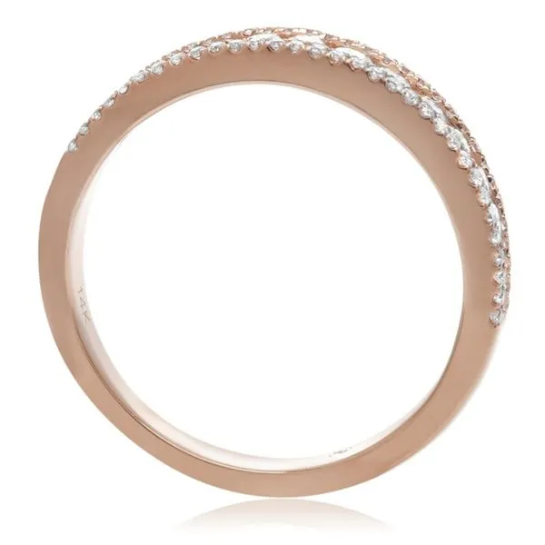 Three Row Diamond Fashion Band Image 3 Meigs Jewelry Tahlequah, OK