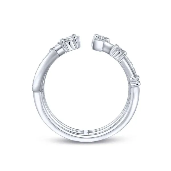 14kt White Gold Diamond Fashion Band Image 2 Meigs Jewelry Tahlequah, OK