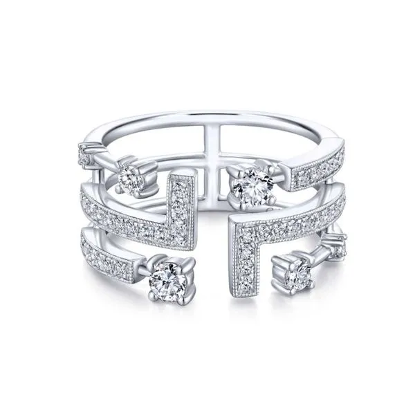14kt White Gold Diamond Fashion Band Meigs Jewelry Tahlequah, OK