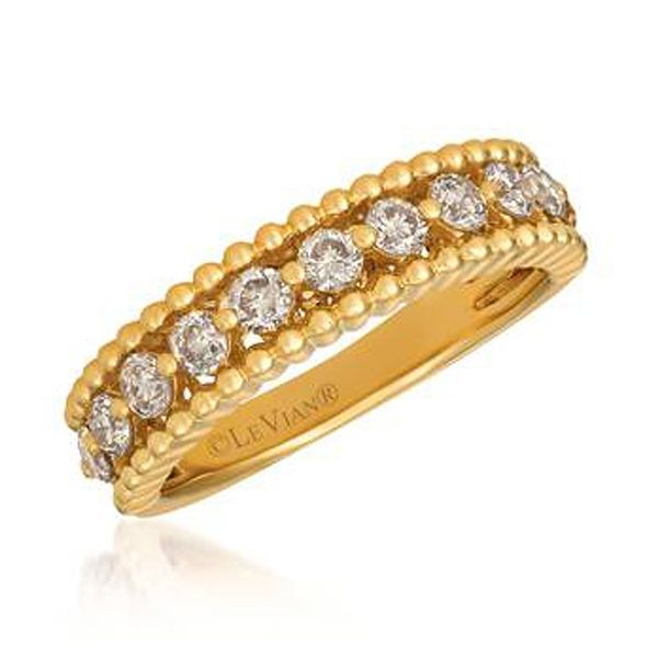 Le Vian Yellow Gold Diamond Band Meigs Jewelry Tahlequah, OK