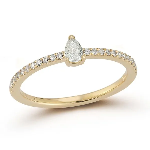 Yellow Gold Diamond RIng Meigs Jewelry Tahlequah, OK