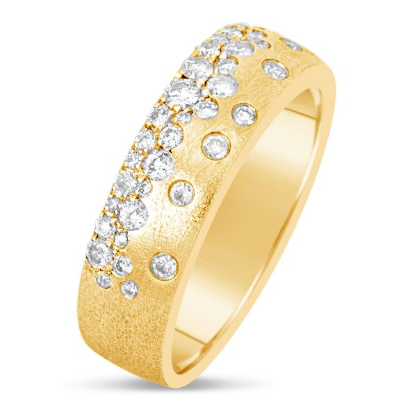 Yellow Gold Confetti Diamond Ring Meigs Jewelry Tahlequah, OK
