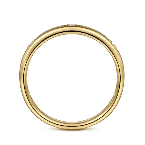 14K Yellow Gold Stackable Diamond Fashion Ring Image 2 Meigs Jewelry Tahlequah, OK