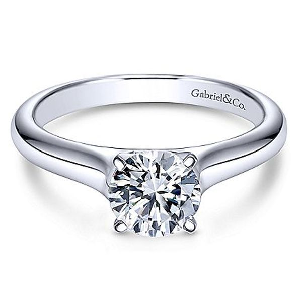 Polished Solitaire Semi Mount Meigs Jewelry Tahlequah, OK