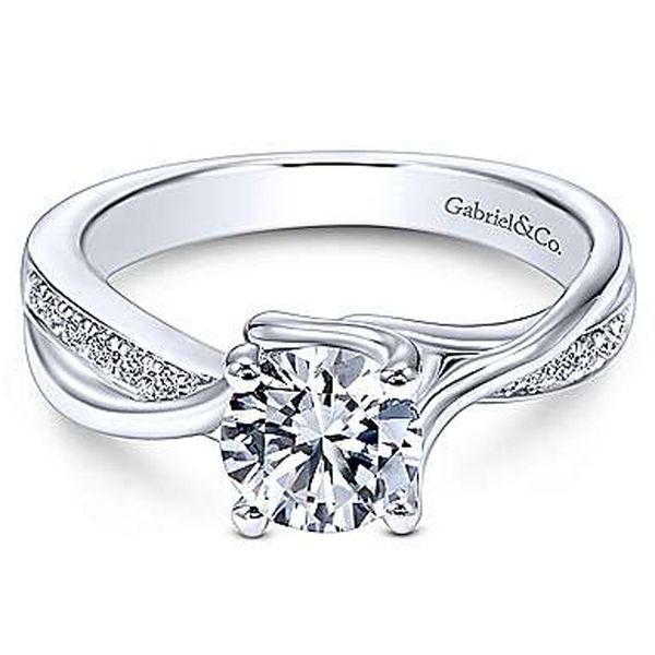 Gabriel & Co. Diamond Semi Mount Meigs Jewelry Tahlequah, OK