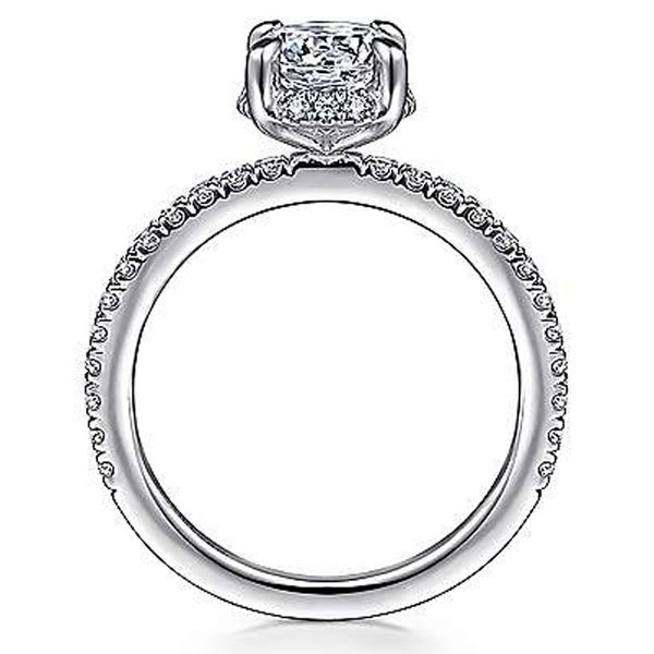 Gabriel & Co. Diamond Semi Mount Image 2 Meigs Jewelry Tahlequah, OK