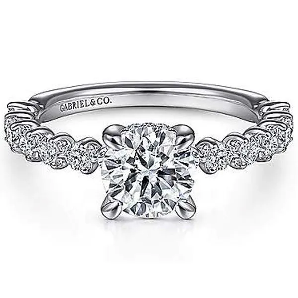 Gabriel & Co. Diamond Semi Mount Meigs Jewelry Tahlequah, OK