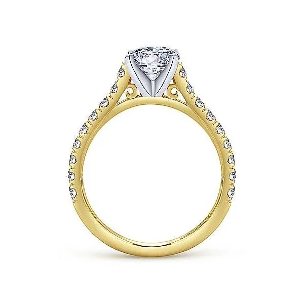 Gabriel & Co. Diamond Semi Mount Image 2 Meigs Jewelry Tahlequah, OK