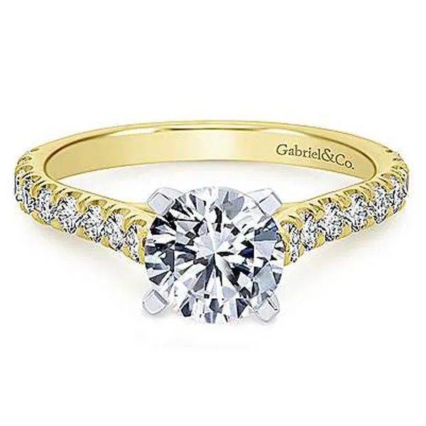 Gabriel & Co. Diamond Semi Mount Meigs Jewelry Tahlequah, OK