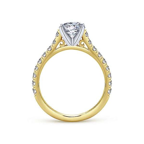Gabriel & Co. Diamond Semi Mount Image 2 Meigs Jewelry Tahlequah, OK