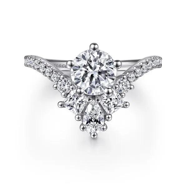 Gabriel & Co 14K Diamond Semi Mount Meigs Jewelry Tahlequah, OK