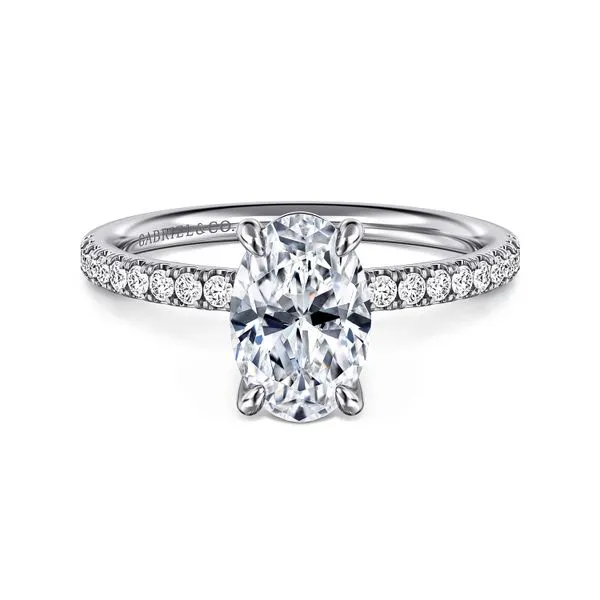 Oval Diamond Solitaire Semi Mount Meigs Jewelry Tahlequah, OK
