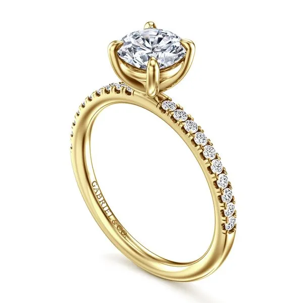 Round Diamond Solitaire Semi Mount Image 3 Meigs Jewelry Tahlequah, OK