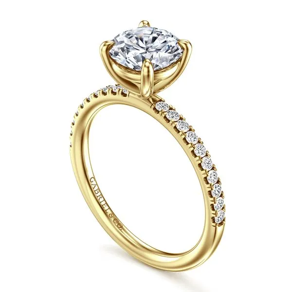 Round Diamond Solitaire Semi Mount Image 3 Meigs Jewelry Tahlequah, OK