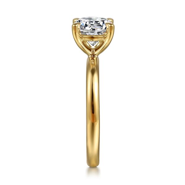 Round Polished Diamond Solitaire Semi Mount Image 4 Meigs Jewelry Tahlequah, OK