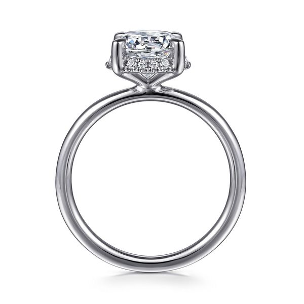 14KW .08CTW ROUND TILT DIA HALO SEMI MOUNT FOR 7.4MM SZ6.5 W/CZ

SERIAL# S1963484 Image 2 Meigs Jewelry Tahlequah, OK