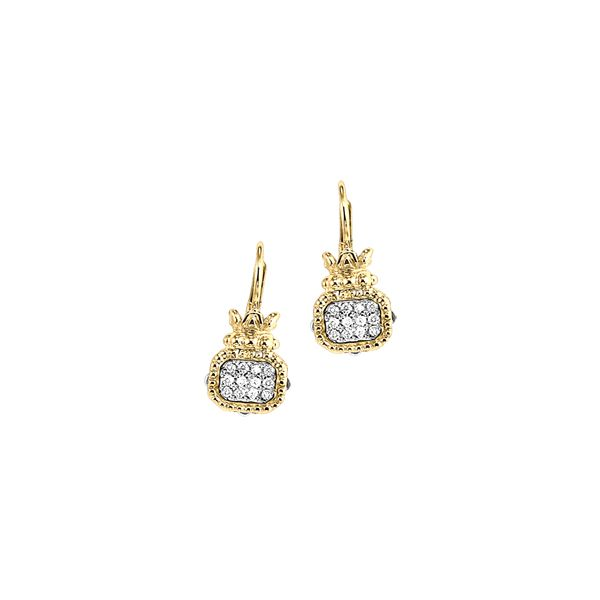 Vahan Pave Diamond Earrings Meigs Jewelry Tahlequah, OK
