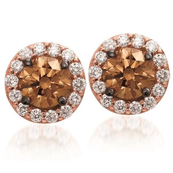 Le Vian Diamond Halo Stud Earrings Meigs Jewelry Tahlequah, OK