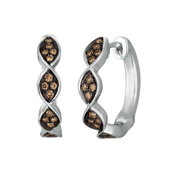 Le Vian Diamond Hoop Earrings Meigs Jewelry Tahlequah, OK