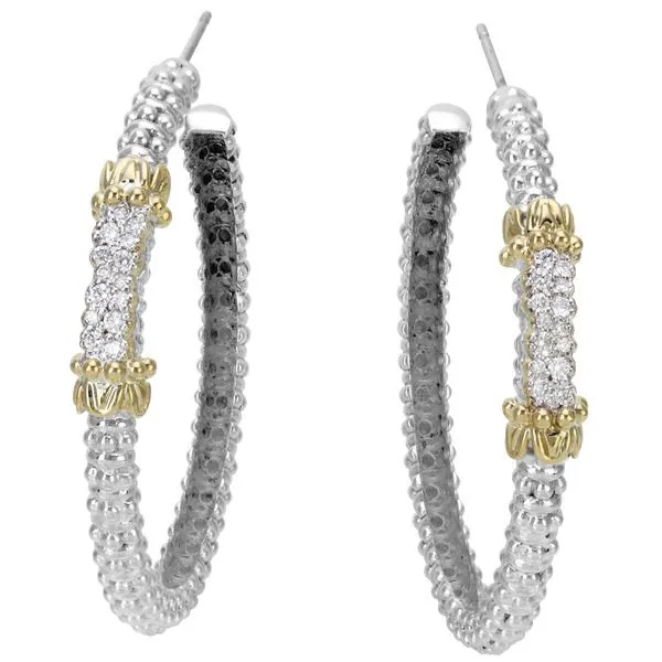Vahan Diamond Hoop Earrings Meigs Jewelry Tahlequah, OK