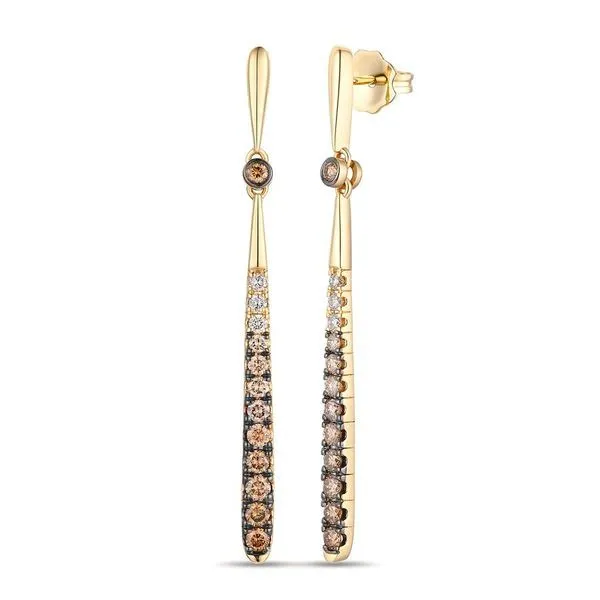 Le Vian Ombre Diamond Drop Earrings Meigs Jewelry Tahlequah, OK