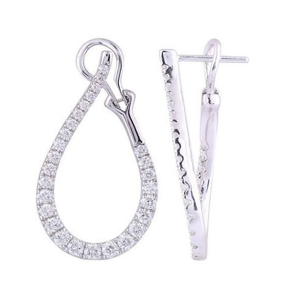 14K White Gold Other Earrings Meigs Jewelry Tahlequah, OK