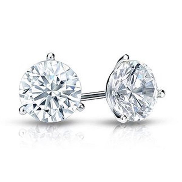 .50CT Diamond Stud Earrings Meigs Jewelry Tahlequah, OK