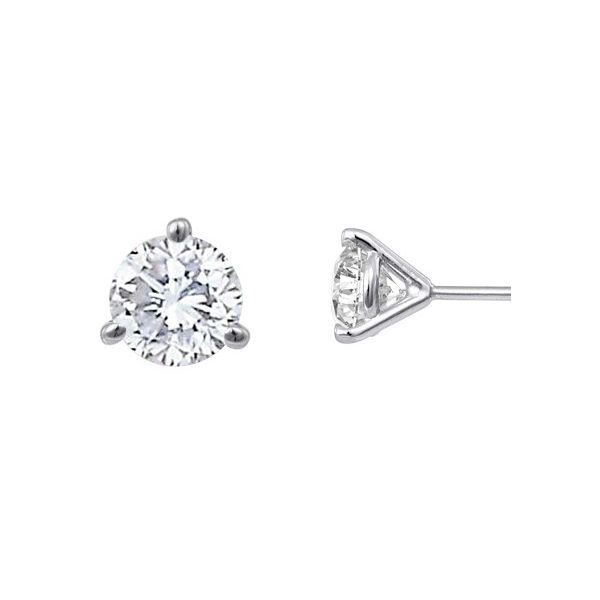.33CT Diamond Stud Earrings Meigs Jewelry Tahlequah, OK