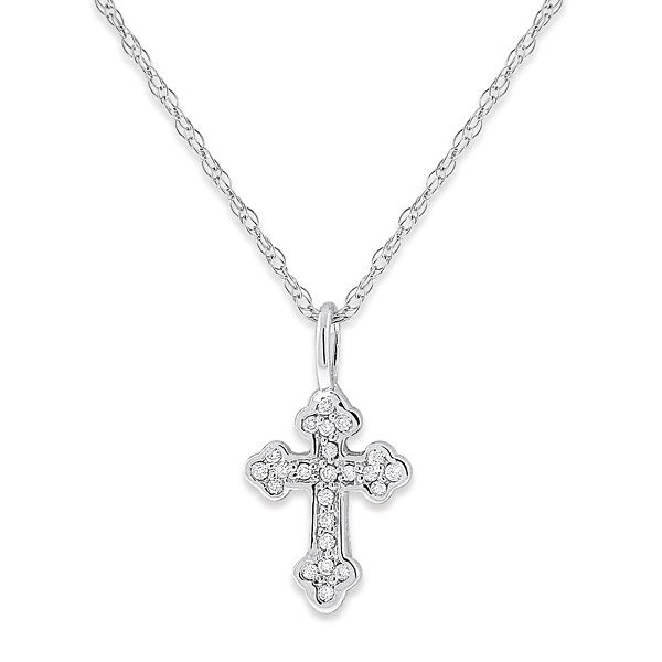 Diamond Baby Cross Necklace Meigs Jewelry Tahlequah, OK