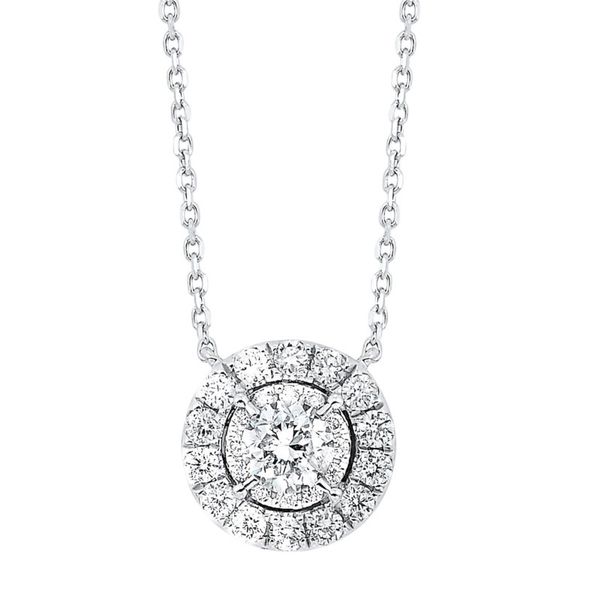 14KW .33CTW Round Diamond Necklace Meigs Jewelry Tahlequah, OK