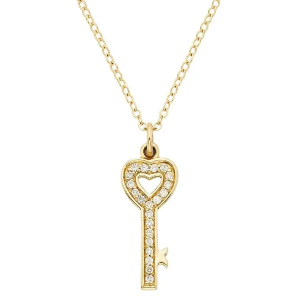 Diamond Key Necklace Meigs Jewelry Tahlequah, OK