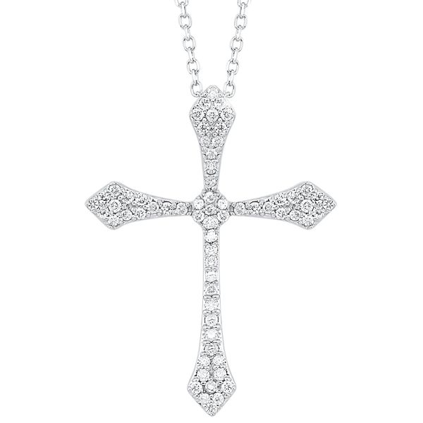 Diamond Cross Necklace Meigs Jewelry Tahlequah, OK