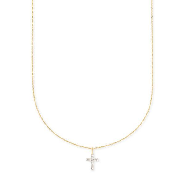 Kendra Scott Diamond Cross Necklace Meigs Jewelry Tahlequah, OK
