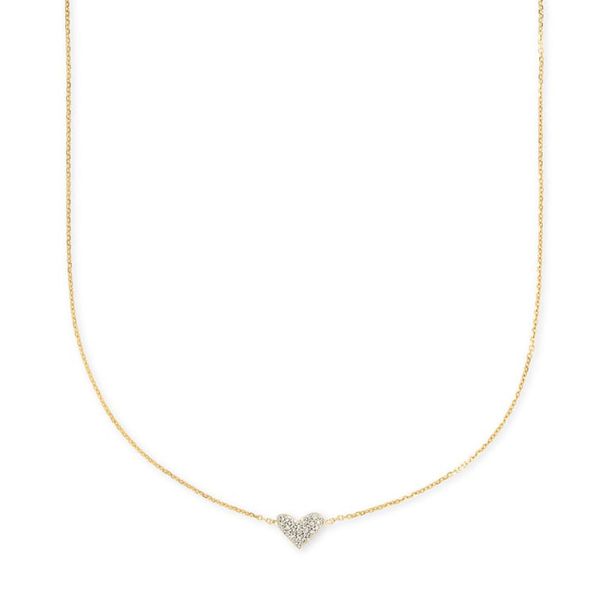 Kendra Scott Diamond Heart Necklace Meigs Jewelry Tahlequah, OK