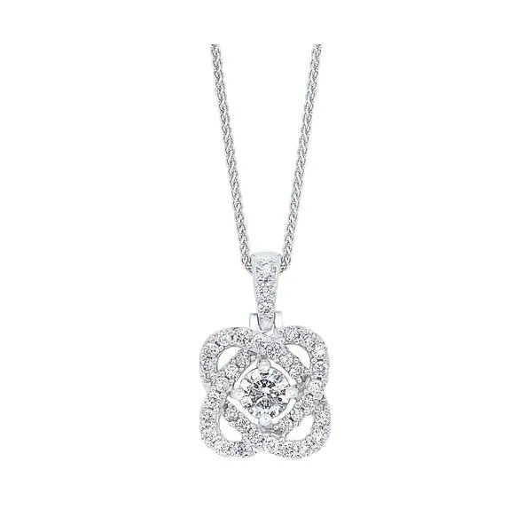 14k Loves Crossing Diamond Necklace Meigs Jewelry Tahlequah, OK