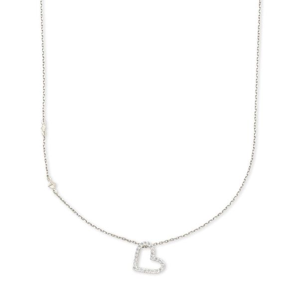 Kendra Scott Heart Diamond Necklace Meigs Jewelry Tahlequah, OK