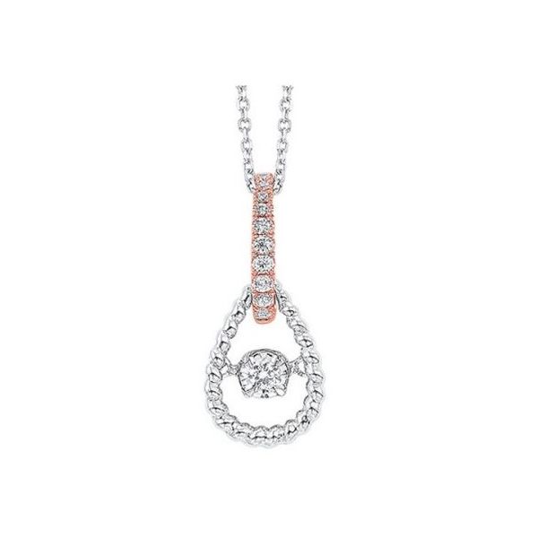 GemsOne Diamond Two Toned Necklace Meigs Jewelry Tahlequah, OK