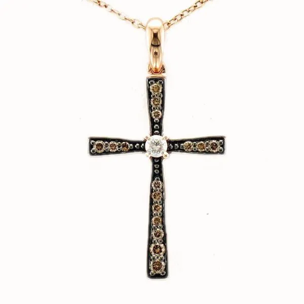Le Vian Diamond Cross Necklace Meigs Jewelry Tahlequah, OK