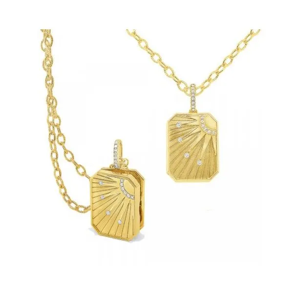 Yellow Gold Special Edition Diamond Necklace Image 2 Meigs Jewelry Tahlequah, OK