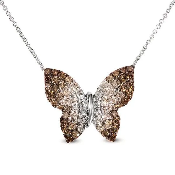 Le Vian Ombre Butterfly Diamond Necklace Meigs Jewelry Tahlequah, OK