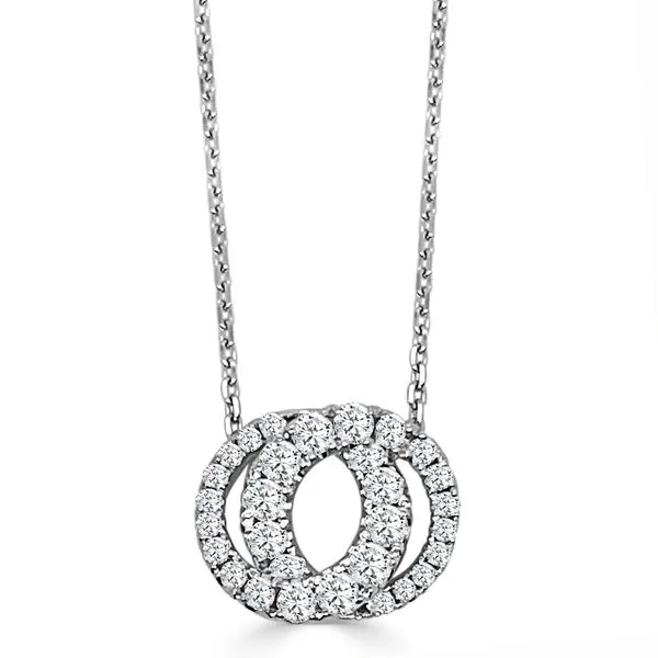White Gold Diamond Necklace Meigs Jewelry Tahlequah, OK